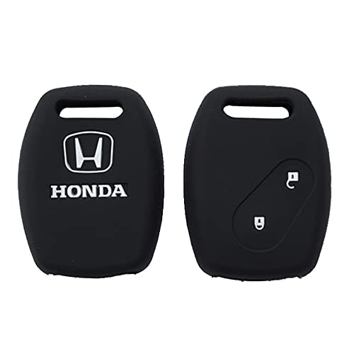 BKN Silicone Premium 2 Button Car Key Cover for Honda City Old BRIO Amaze Jazz MOBILIO Civic Old (Pack of 1)
