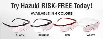 Generic Hazuki Loupe Magnifying Glasses For Close Work | Light Blocking Glasses For Men/Women | Mighty Sight Glasses W/Case thumb #4