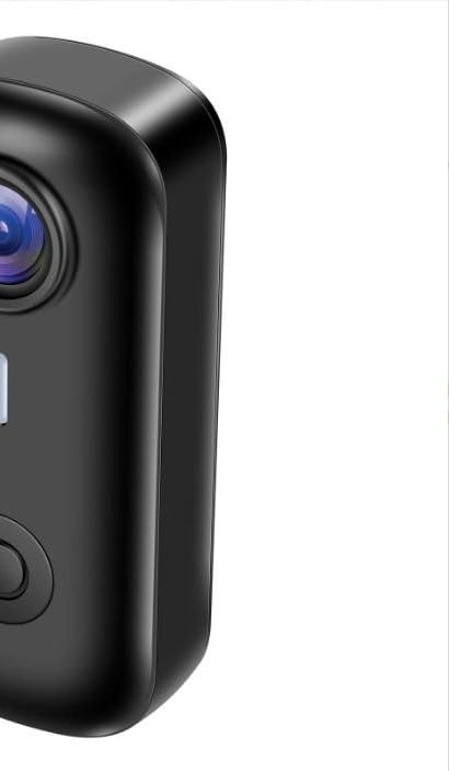 Wudajie Mini Body Camera 1080P 64G - Wearable POV Action Camera with 360° & Magnetic Clip for Hands-Free Recording