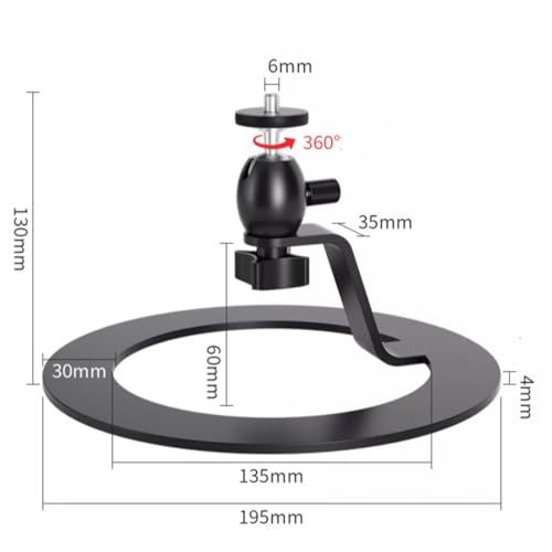 Soporte de proyector universal ajustable para mesa y cabecero de cama 3