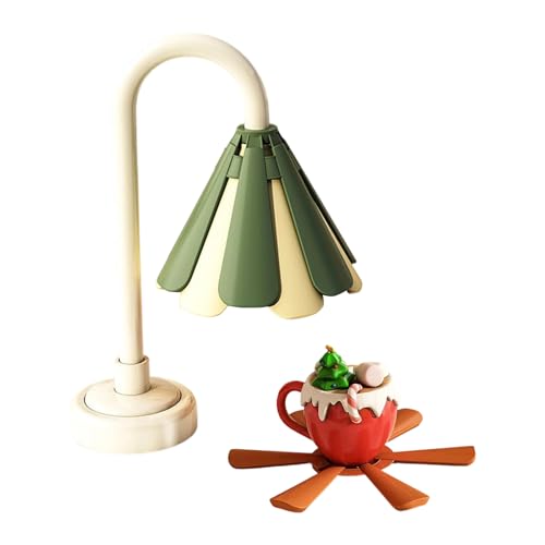 Dessous de plat en silicone tapis cuisine pliable anti-brûlure verre