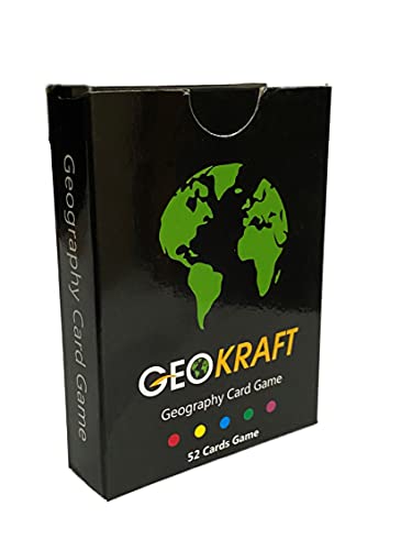 GeoKraft Kids Country Trump Cards Geography Game, Educational Toy, General Knowledge Return Gift for Kids Ages 5-8 Years, 9-12 Year Old Boys and Girls (Multicolor) Toy Review India (Iknoor World )