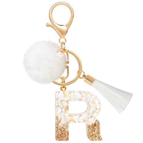 MWOOT Llaveros R – Elegant Initial Charms MWOOT Llaveros R – Elegant Initial Charms