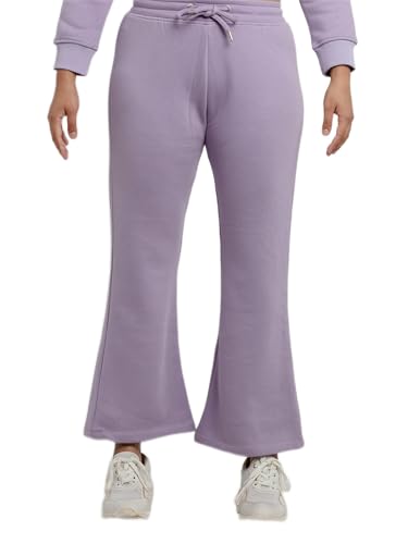 Image of Status Quo Womens Solid Regular Fit Trackpants