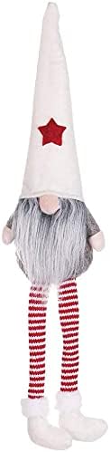 widesmile 3Pcs Christmas Gnome Decorations Handmade Swedish Gnome Tomte Plush Home Decoration Scandinavian Santa Claus Plush Elf Dwarf Toy(Set of 3)