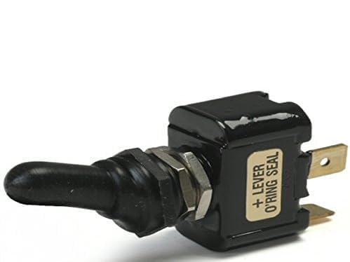 Off/On/Momentary On for Ignition Start 20 Amp Sand Sealed Toggle Switch with Tab Terminals