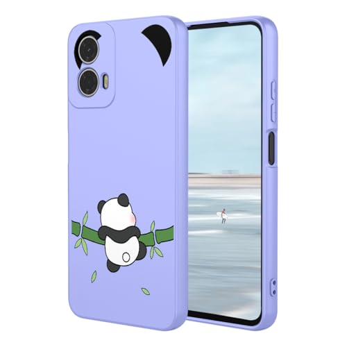 UPLAI Case for Motorola Moto G34 5G, Ultra Thin Silky Liquid Silicone Shockproof Cover with Premium Fiber Lining