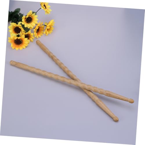 Baquetas Kisangel de bambú, 2 unidades, tamaño 5B, para batería y percusión, color caqui miniatura 6