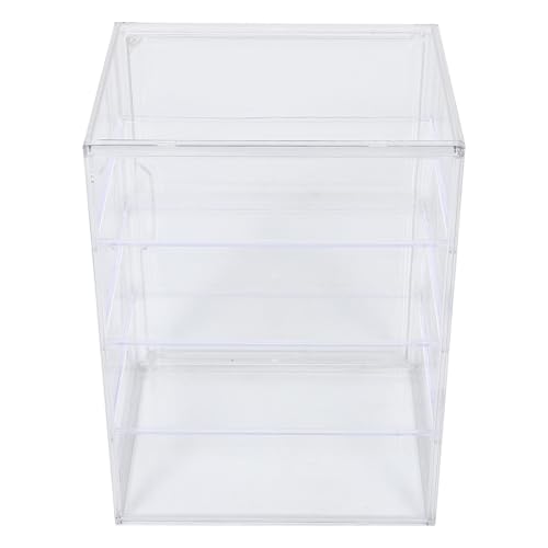 DINHEAROM Vitrina Transparente para Pan con 4...