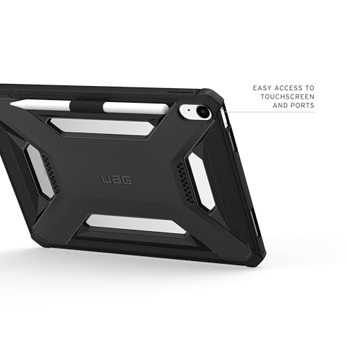 Image of URBAN ARMOR GEAR UAG Designed for iPad A16 Case Fits 11 inch 11th Gen 2025, 10.9 inch 10th Gen 2022 (A3354 A3355) Scout LT - Secure Grip Kids Family Friendly Military Grade Drop Protection Cover, Black