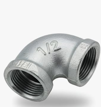 Codo galvanizado 3 Imagen adicional