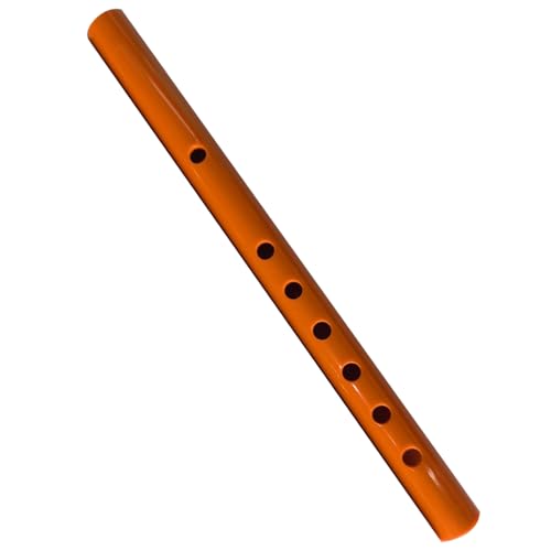 QWQJ Traditional 6 Hole Bamboo Flute Clarinet Student Musical Instrument Wood Color