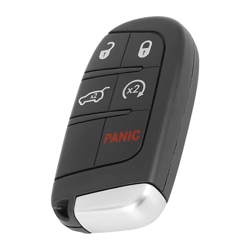 Loomyar GQ4-54T 433 Mhz 5 Button Keyless Entry Remote Key Fob for Jeep Cherokee 2014-2022 Replace 68141580AA 68141580AB 68141580AC 68141580AD 68141580AE 68141580AF