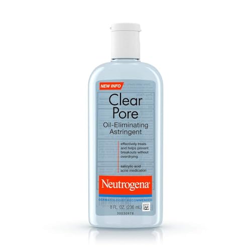 Cuidado Facial, Beauty Neutrogena Clear Pore Astringent Oil Eliminating 8 Ounce (235ml) (2 Pack)