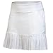 Under Armour Tuck Pleated White Girls Golf Skort - White 000 / S