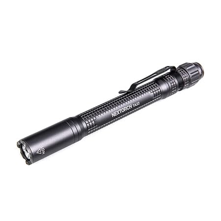 NEXTORCH TA22 Tactical EDC Pen Flashlight Rechargeable, 850 Lumens Pocket LED Penlight, Waterproof & Impact-Resistant with Multi Modes, Perfect for