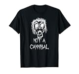 Not A Cannibal Halloween Costume Word Design T-Shirt