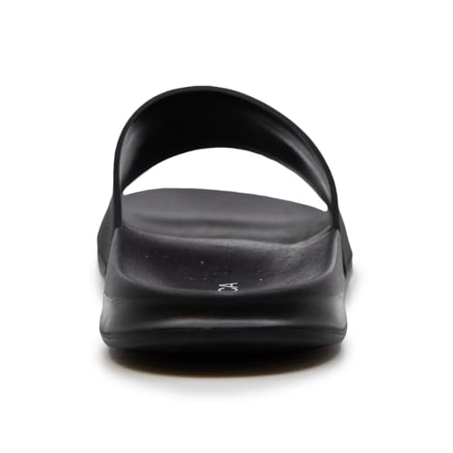 Image of Nautica Men's Open Toe Slide Sandals - Comfortable Indoor & Outdoor Shower Slippers