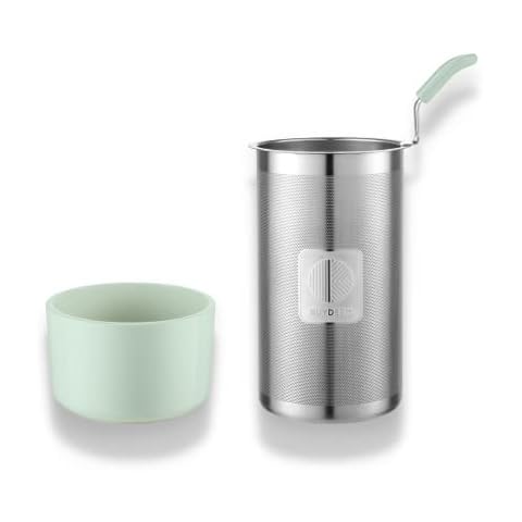 BUYDEEM A207 Tea Infuser for K2763 Beverage Kettle and Cooker, 18/8 Stainless Steel Updated Tea Basket for K2763 Cover