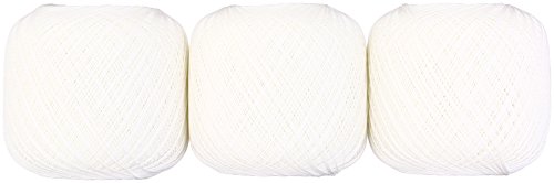 オリムパス製絲 金票 レース糸 #40 Col.802 クリーム 系 50g 約445m 3玉セット