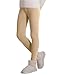 KEREDA Girls Fleece Lined Leggings Winter Warm Pants for Kids 3-4T Beige