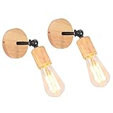⭐ 【Applique Murale Réglable】: L'applique rétro avec support réglable peut pivoter sur 360 degrés et se balancer de haut en bas sur 240 degrés. Elle peut être utilisée comme lampe murale ou comme lampe de plafond.