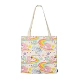 CERDÁ Bolsa Shopping Care Bears - Praktische Tragetasche für den Alltag - Lemon