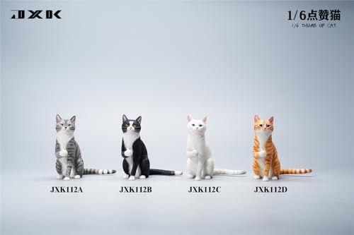 Statue de chat AMITD JXK pour remplacer les bibelots fragiles par de la polyrésine durable - 3