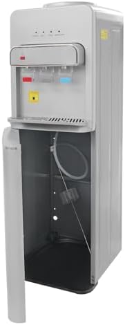 Bottom Loading Water Cooler Dispenser for 5 Gallon Bottles - 3 Temperature Settings (Hot, Cold, Room) - Ideal for Home, Office, Schools & Apartments - Sleek Black Design