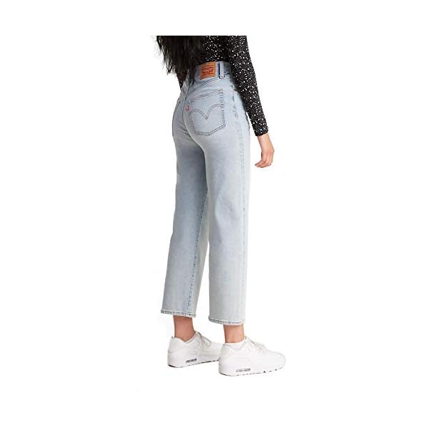 Levis-Womens-Ribcage-Straight-Ankle-Jeans Levi's Women's Ribcage Straight Ankle Jeans, Here Nor There-Light Indigo, 26 (US 2)