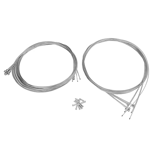 自転車シフトギアブレーキケーブルコアキットロードバイク用の完全な内側交換可能なワイヤ