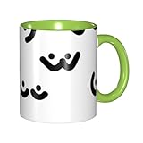女性の胸のおっぱい マグカップ 旅マグ コーヒーカップ Green セラミック 330ml 陶器 食器 耐熱 水筒 プレゼント