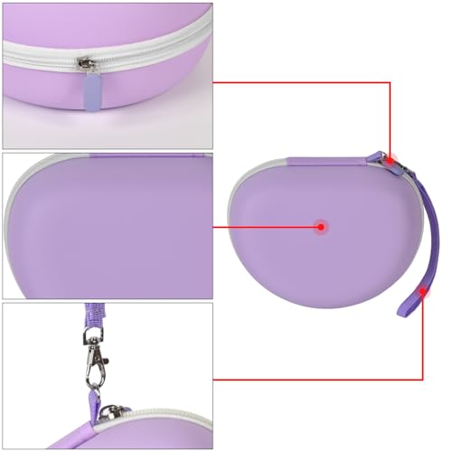 Image of Headphone Case for Skullcandy Crusher /Hesh /Evo, for JLab JBuds Lux ANC | for TOZO HT3 /HT2 Wireless Over-Ear Bluetooth Earphones, Travel Carrying, Daily Commute /Gym /Outdoor Use, Hard Box Only