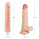 Sexmaschine Dildo Aufsätze,3XLR-Anschluss Dildo Zubehör für Fickmaschine Silikon Realistischer Dildo Sexspielzeug für Frauen,Mann und Paare,Sex Toys
