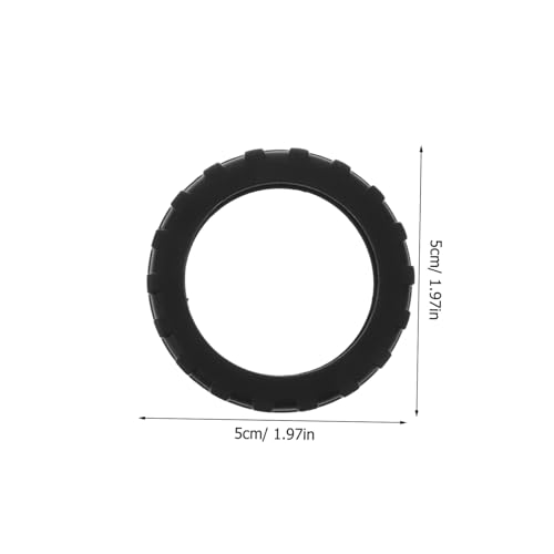 TENDYCOCO 8pcs Silicone Suitcase Wheel Covers Slip Noise-reducing Luggage Feet Protectors for Wheels and Practical Protection for Your Suitcase4