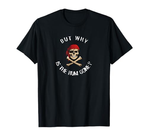 But Why Is the Rum Gone? - Humorous Pirate Quote