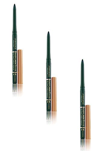 Jordana Easyliner For Eyes Retractable Pencil (Seagreen, 3 Pack)
