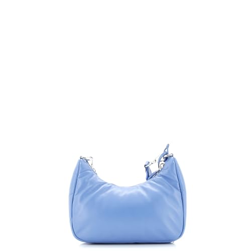 Pre-Loved Re-Edition 2005 Shoulder Bag Nappa Leather Small, Blue3