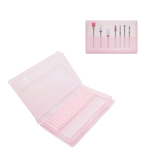 2 Estojos com Suporte para 20 Brocas Cerâmica Organizador