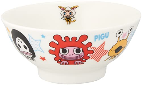 「 かいじゅうステップ ワンダバダ」 お茶碗 703101 日本製 ホワイト 10.5cm