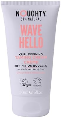 Noughty 97% Natural Wave Hello Curl Taming Cream Sulphate Free Ve...