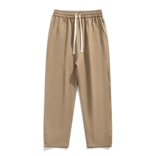 Men Casual Fashion Plus Size Loose Jeans Street Wide Leg Trousers Pants