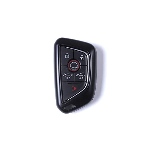 Coque clé Corvette C8 2020 2021 2022 noire mate accessoires - 2