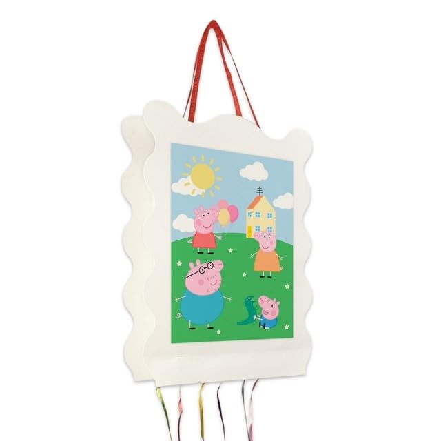 Piñata Peppaa, 30x40cm, Fiesta Cumpleaños