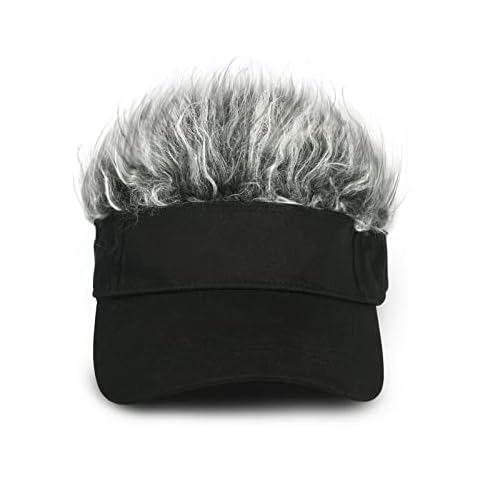 Chapeau visière SCSpecial avec perruques Cover