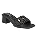 Calvin Klein Women's Ariella2 Heeled Sandal, Black 001, 8