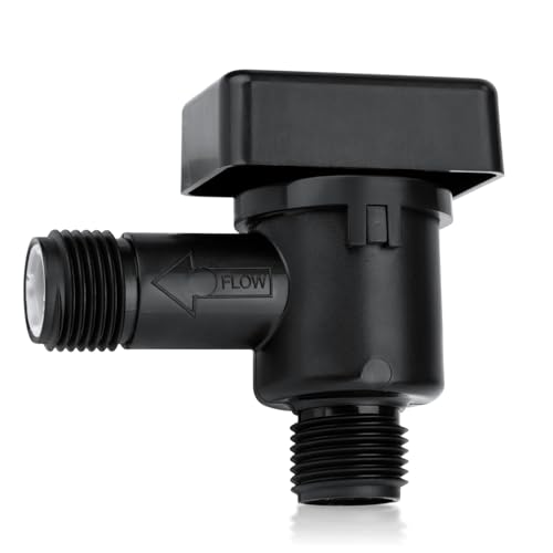 Image of PEUTIER Vacuum Breaker Check Valve, Backflow Preventer Camper Black Water Tank Check Valve 571-VAC-CHK-A Camper Trailer Flush Check Valve