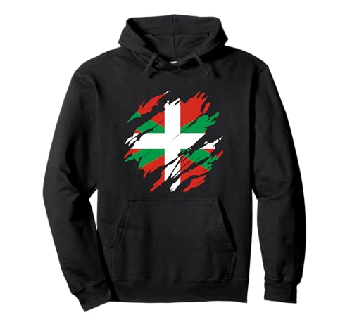 Drapeau Pays Basque Sweat à Capuche