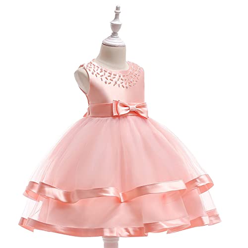 NSSMWTTC 3M-9T Baby Pageant Dress Toddler Girls Tutu Gown Flower Wedding Dresses3