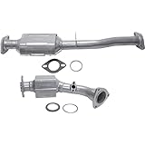 Evan Fischer Catalytic Converter 46-State Legal Front and Rear Compatible with 3.4L Engine 2000-2004 Toyota Tacoma